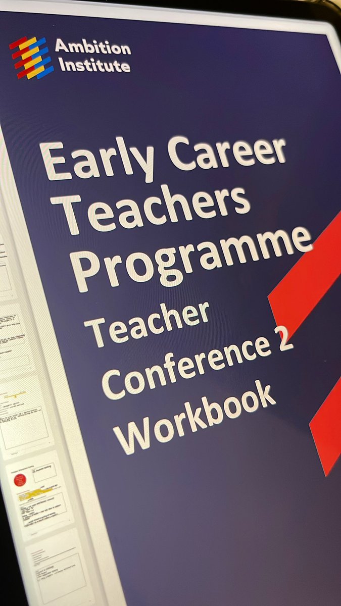 MissTect's tweet image. Great conference on responsive teaching last Friday! ✏️ @Ambition_Inst @CWElliot @andyidone