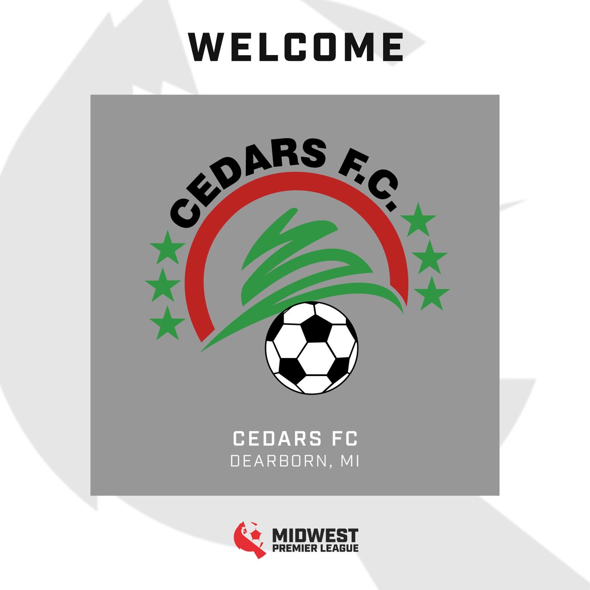 midwestpl's tweet image. We're excited to welcome @FcCedars as the latest addition to the #MWPL!

Read more about the club here &amp;gt;&amp;gt;&amp;gt; bit.ly/3Hl9786