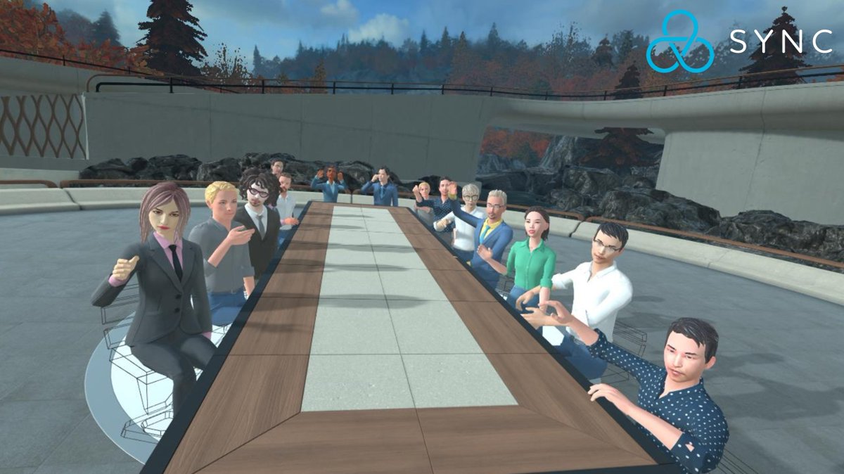 htc's tweet photo. Set up your own VIVE Sync meeting in minutes!
Learn how you can start collaborating over VR in VIVE Sync:
#htcvive #vivesync #collaborativeVR

https://t.co/PpIx8xfXbK https://t.co/VR83T3DuVT