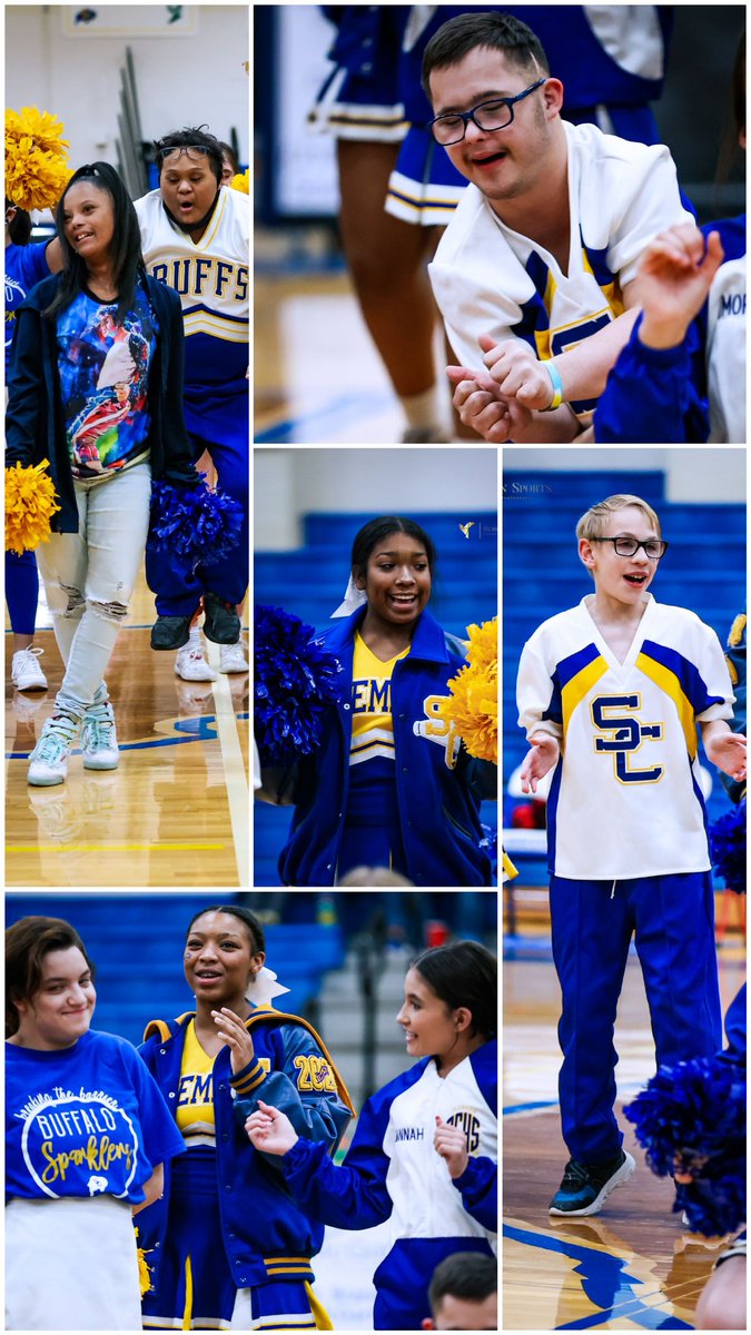 RubiconSportsMV's tweet photo. Here are a few pics of the wonderful halftime performance.  Great job by everyone! @SCHS_Cheer_Team @SamuelClemensHS https://t.co/Z6PjUAPro8