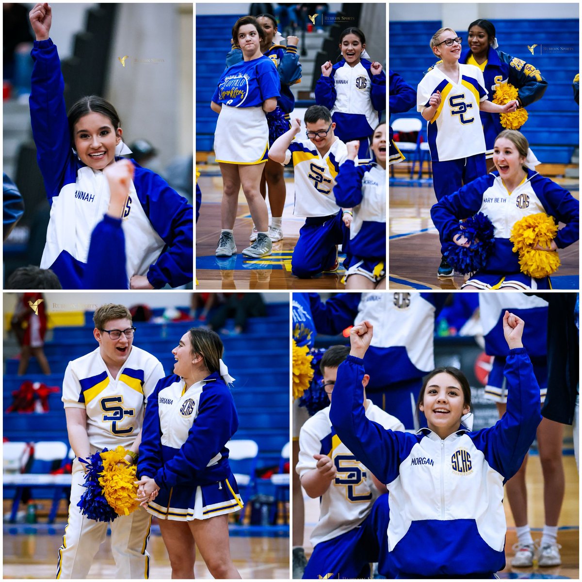 RubiconSportsMV's tweet photo. Here are a few pics of the wonderful halftime performance.  Great job by everyone! @SCHS_Cheer_Team @SamuelClemensHS https://t.co/Z6PjUAPro8