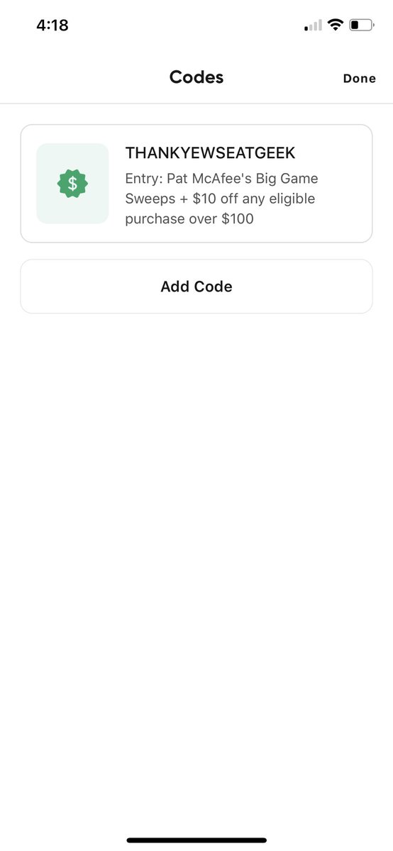 Nick_Butcher9's tweet photo. @PatMcAfeeShow #PMSThankYewSeatgeek https://t.co/YSKumZVJat