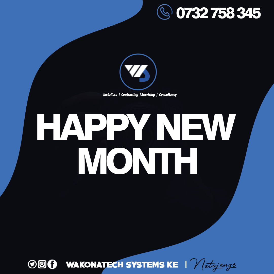 Wakonatech's tweet photo. Happy New Month!
Get extensive Security CCTV systems with remote surveillance capacity to give you total control on response to incidents either day or night. 

Contact us today for a site survey and quote 0732 758345

#CCTVCameras
#securitycameras
#TechConsultantsKenya https://t.co/7mcoqilL6C