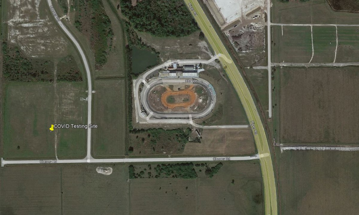 3 2 West Complex Map Puntagordaair On Twitter: "Curative Has Set Up A Covid Testing Site Near  Pgd. From Piper Road, Turn On Cheney Road Just South Of The 4-17 Southern  Speedway And Events. Make Your Appointment