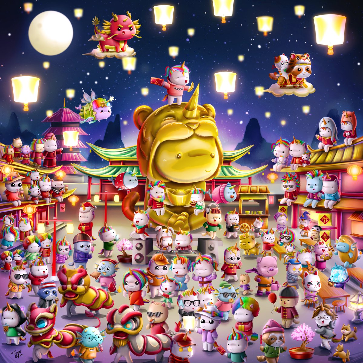 chubbiverse's tweet image. Do you believe in spreading Prosperity and Joy?

🧧Happy Lunar New Year Fam🧧

🌟RT to spread good vibes
💖Like to spread giggles

💫10 lucky winners will this amazing art piece by @FroggyCyborg 

See the 👇thread for details on how to spread good vibes and win this NFT