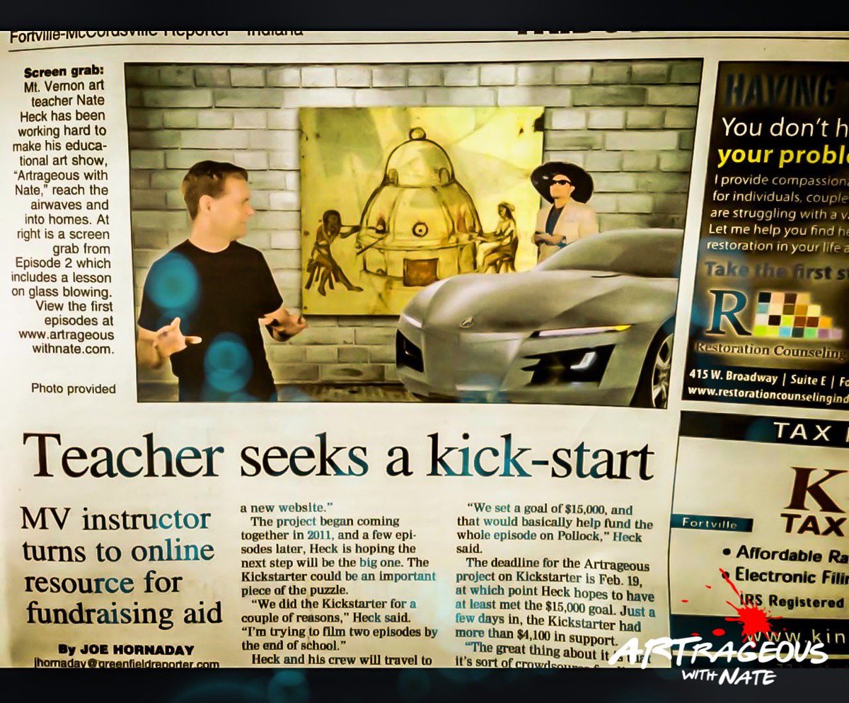 Wow. 9 years ago today I finally decided to do a Kickstarter to fund our Jackson Pollock episode. So grateful that I’ve been able to follow my dream for this long. 

Reminds me how much I LOVE encouraging others to follow what they are passionate about. 🙌🙌