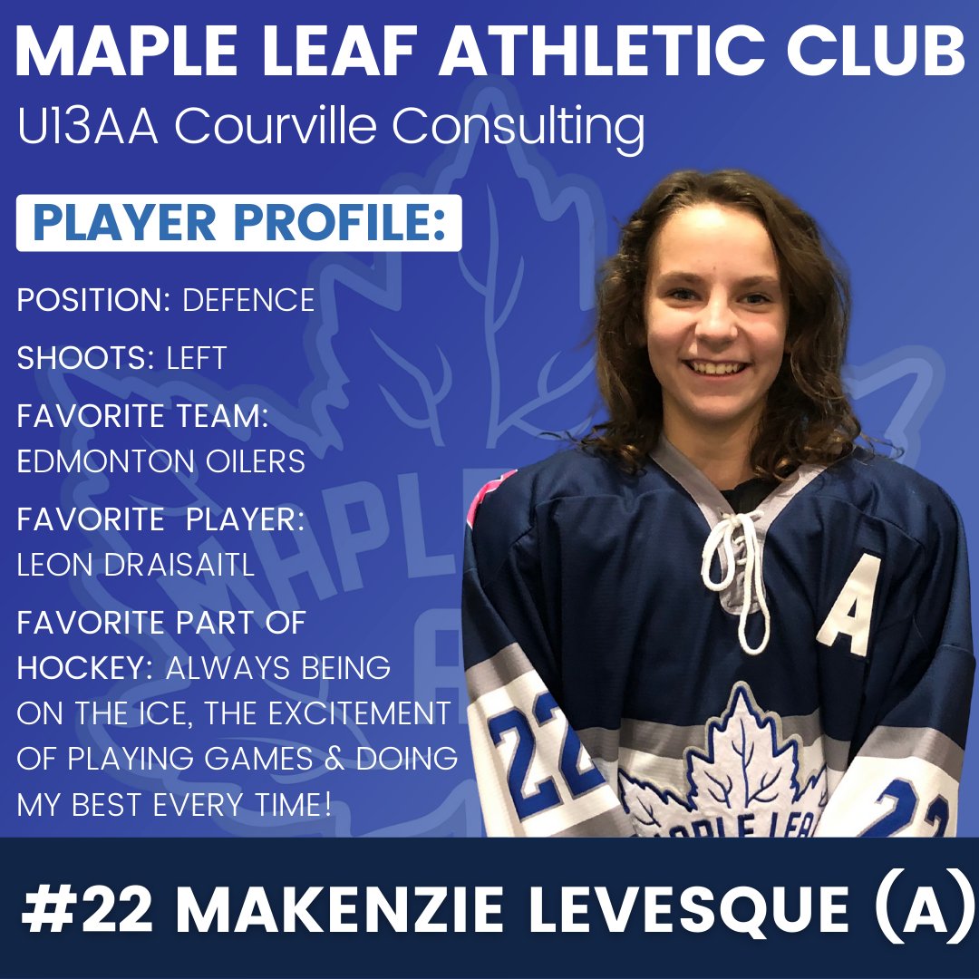 MLACU13Trusted's tweet photo. 🚨 FEATURED PLAYER 🚨 Today we profile #22 Makenzie Levesque who is celebrating their 13th birthday 🥳! Coach Bill said Kenzie was non negotiable at the draft & would have traded all ACs if needed! Kenzie was our Dec PLAYER of the MONTH! Happy 13th🥳! #MLAC #U13AA #featuredplayer https://t.co/nwp3Nh6CGX