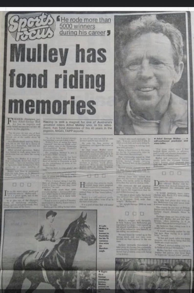 Only a couple can lay claim to 5000 plus winners. <a href="/tabcomau/">TAB</a> <a href="/SkyRacingAU/">SKY Racing</a> <a href="/racing_nsw/">Racing NSW</a> <a href="/racing_qld/">Racing Queensland</a> <a href="/BrisRacingClub/">Brisbane Racing Club</a> <a href="/SkyTbredCentral/">Thoroughbred Central</a>  a Mulley is one of them.