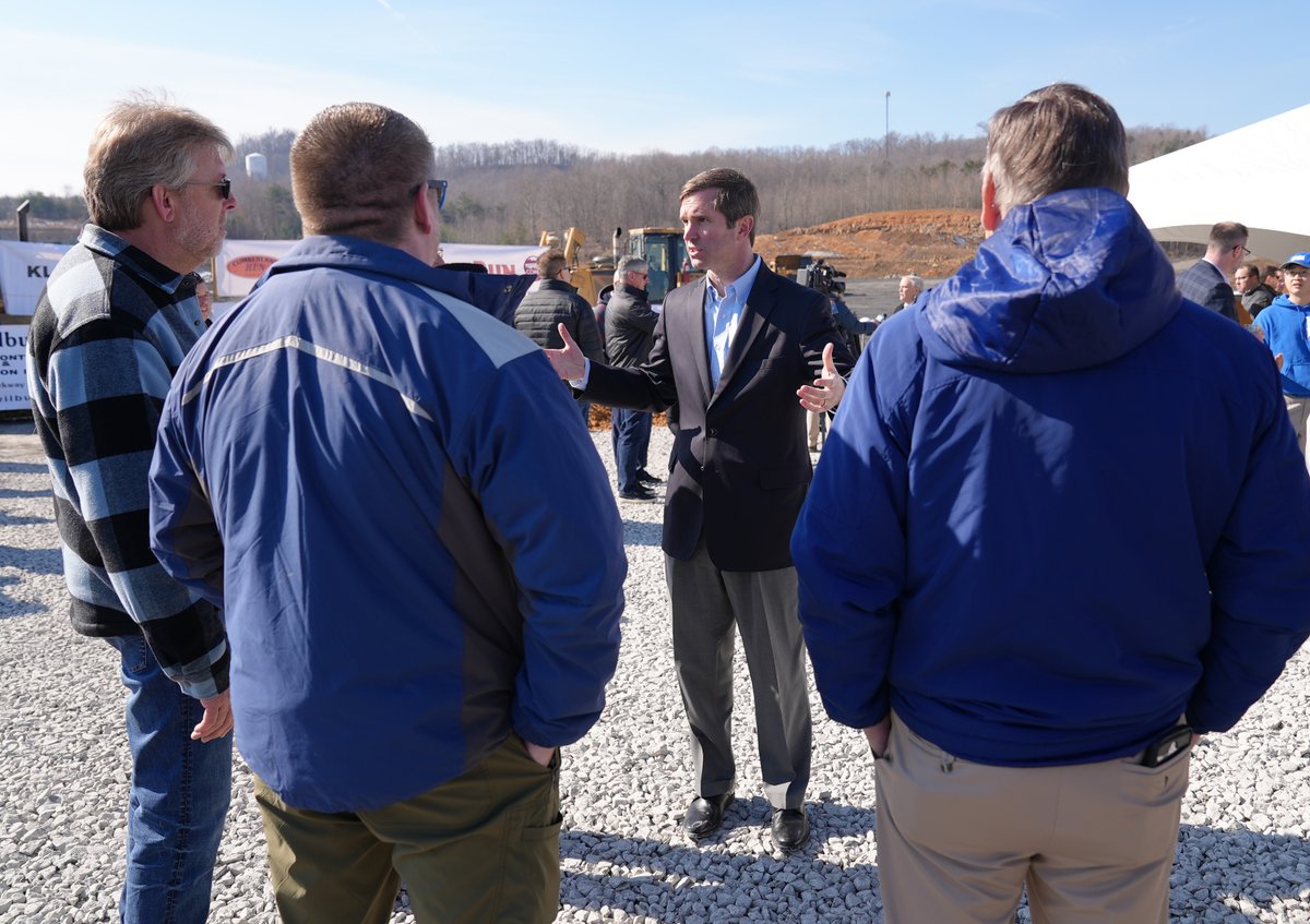 GovAndyBeshear's tweet image. Today was an exciting day in Eastern Kentucky as we broke ground on Cumberland Run, a new horse track that will help fuel our tourism and horse racing industries. Kentucky is the undisputed Horse Capital of the World and this will help fuel the future success of this region.