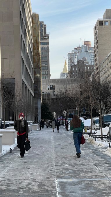 A chilly start to the first day of the spring semester!   Welcome back, #unconventionalminds. (📸: Paul<a href="/tag/unconventionalminds"class="tags"><span>#unconventionalminds</span></a>