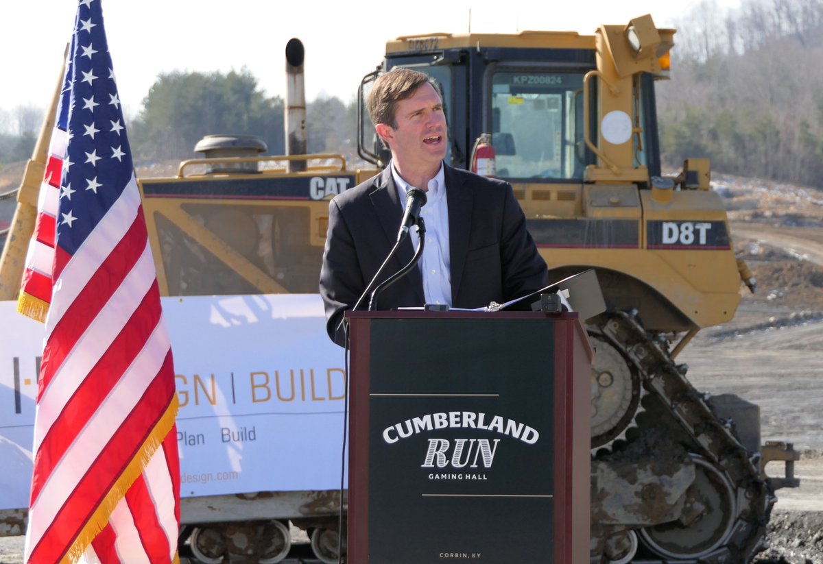 GovAndyBeshear's tweet image. Today was an exciting day in Eastern Kentucky as we broke ground on Cumberland Run, a new horse track that will help fuel our tourism and horse racing industries. Kentucky is the undisputed Horse Capital of the World and this will help fuel the future success of this region.
