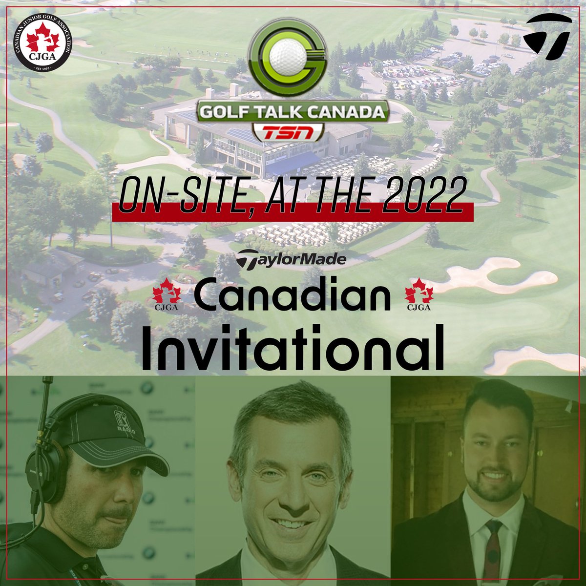 CJGAGolf's tweet photo. We’ll see you at Lionhead, @GolfTalkCanada 🙌⁣
⁣
#TaylorMadeCanadianInvitational https://t.co/2BiFhU8FwH