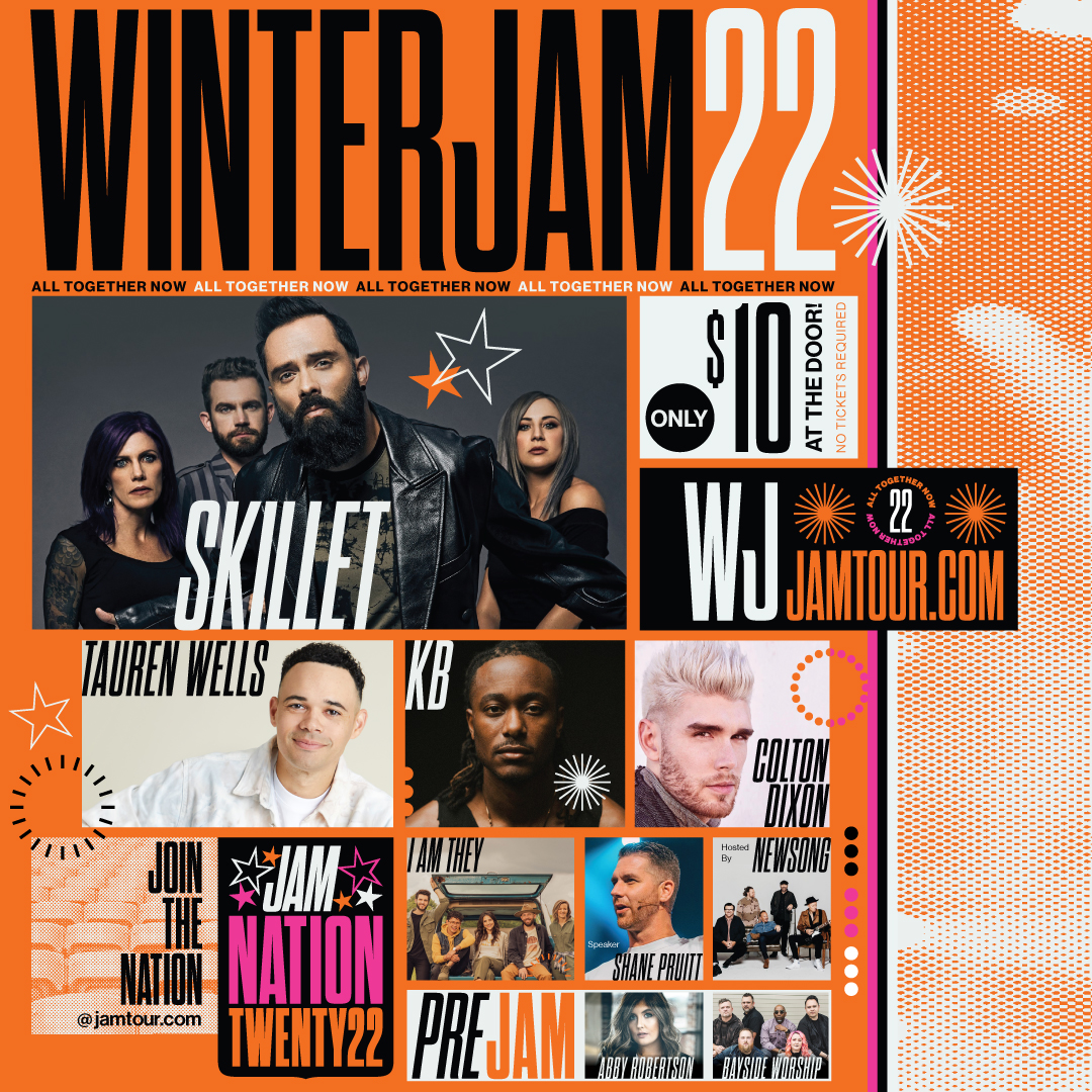 BJCC's tweet photo. Skillet, Tauren Wells, KB, Colton Dixon, I Am They, and more of the @winterjamtour crew will take over the @LegacyArena on March 12 👉 https://t.co/k1AICU77D0
#bjcc #legacyarena #winterjam #wj #winterjam22 #wj22 #bhamevents #bham #birmingham #birminghamal https://t.co/Z5auNmETnj