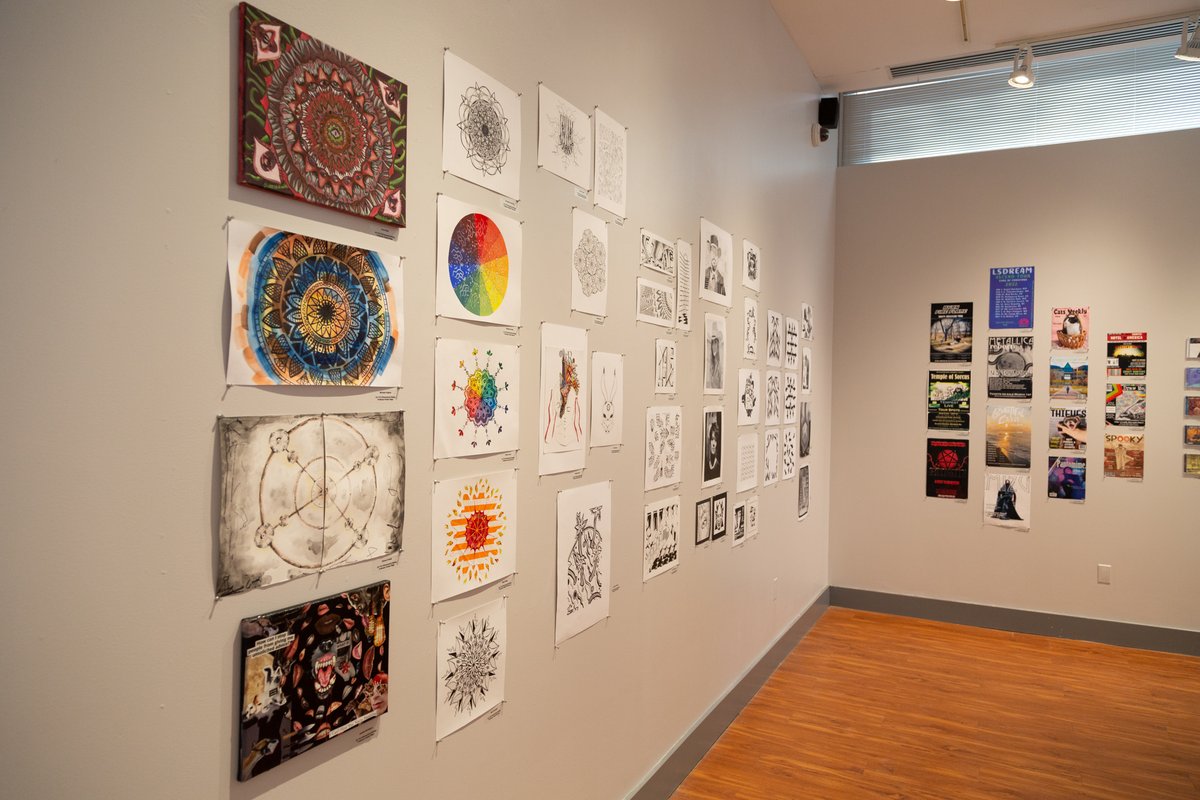 SUNY_Dutchess's tweet photo. Have you had a chance to check out the Fall '21 Student Exhibit in the Mildred I. Washington Art Gallery? https://t.co/TzO3G4IMyF