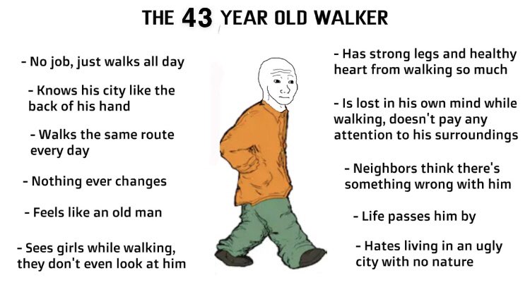 Walk with me перевод на русский. 20 Years old Walker. Джаст Уокер Мем. Walking meme. /Pol/ memes.
