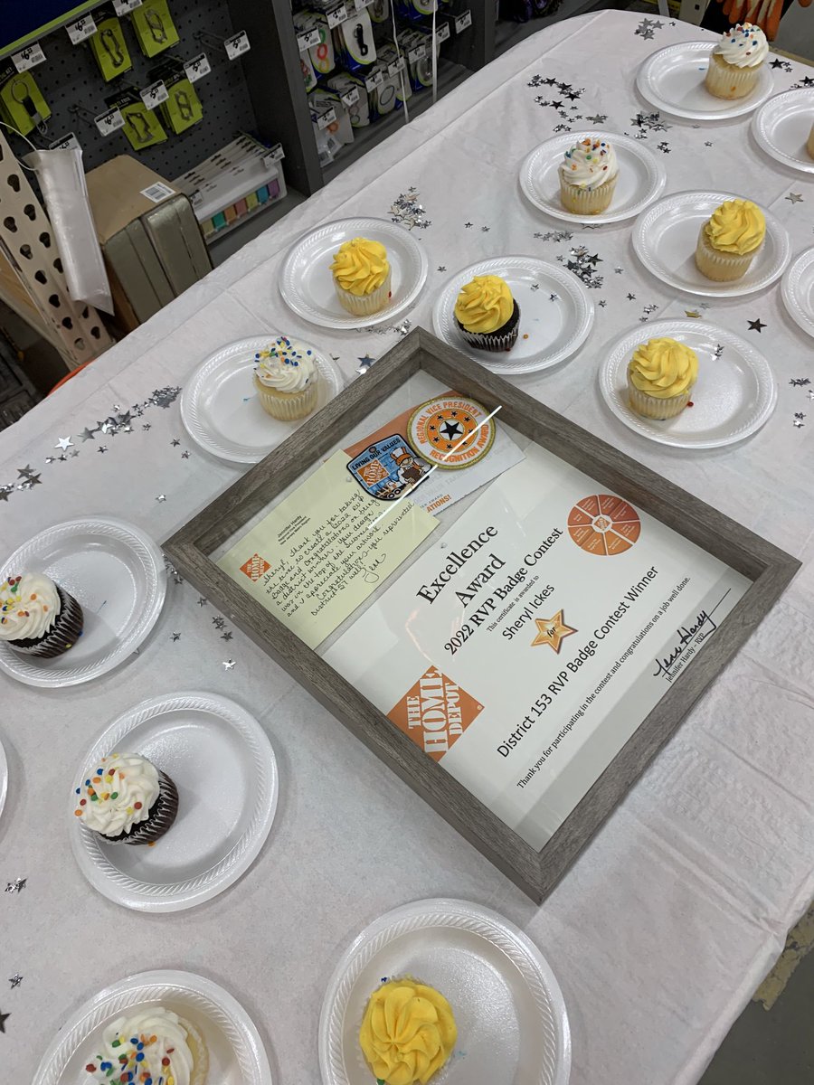 Megan (@geocachelady) on Twitter photo We are excited to announce that our amazing cashier from THD4149, Sherry, was the district winner of a design contest to create one of the winning RVP executive award badges!!! <a href="/C4_DYNAMITE/">Cortellia Crawford</a> <a href="/richard_bielawa/">Richard Bielawa</a> <a href="/NotsoLameTHD/">Mike Lame</a> <a href="/JennNJM/">Jenn Hardy</a> We are excited to announce that our amazing cashier from THD4149, Sherry, was the district winner of a design contest to create one of the winning RVP executive award badges!!! <a href="/C4_DYNAMITE/">Cortellia Crawford</a> <a href="/richard_bielawa/">Richard Bielawa</a> <a href="/NotsoLameTHD/">Mike Lame</a> <a href="/JennNJM/">Jenn Hardy</a>