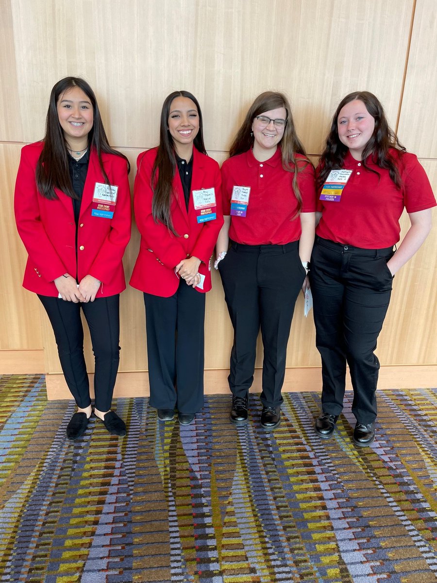 FCCLA was well represented at Regionals. Congratulations to FCSA winners Ashley Fonseca and Makayla Hannabass who both placed bronze.  <a href="/mfisdcte/">MFISDCTE</a> <a href="/MarbleFallsISD/">Marble Falls ISD</a>