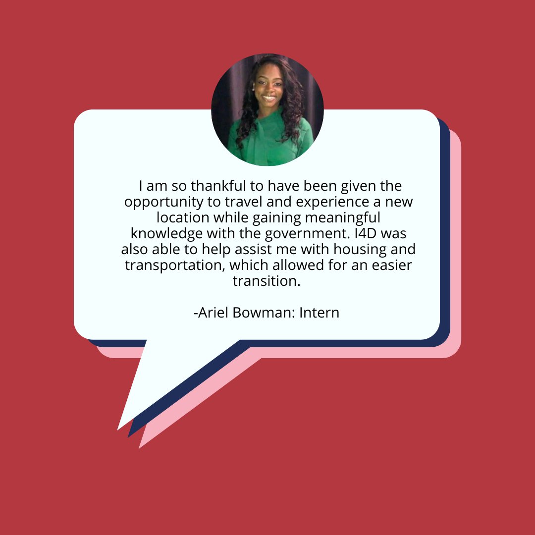 Internships_4's tweet photo. Deciding if you want to apply to our paid internship program?

Read what our previous intern, Ariel Bowman, has to say about our internship program and the many opportunities it brought her.

To apply, visit https://t.co/BPOztlkSXz https://t.co/pVzNxm8YUI