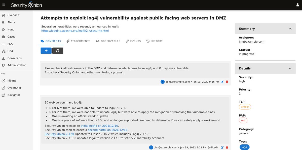 securityonion's tweet image. #SecurityOnion 2.3.100 now available including SOC Cases!

✅SOC Cases - native case management!
✅#Elastic 7.16.3
✅#FleetDM 4.8.0
✅#Zeek 4.0.5
✅#CyberChef 9.32.3

blog.securityonion.net/2022/01/securi…