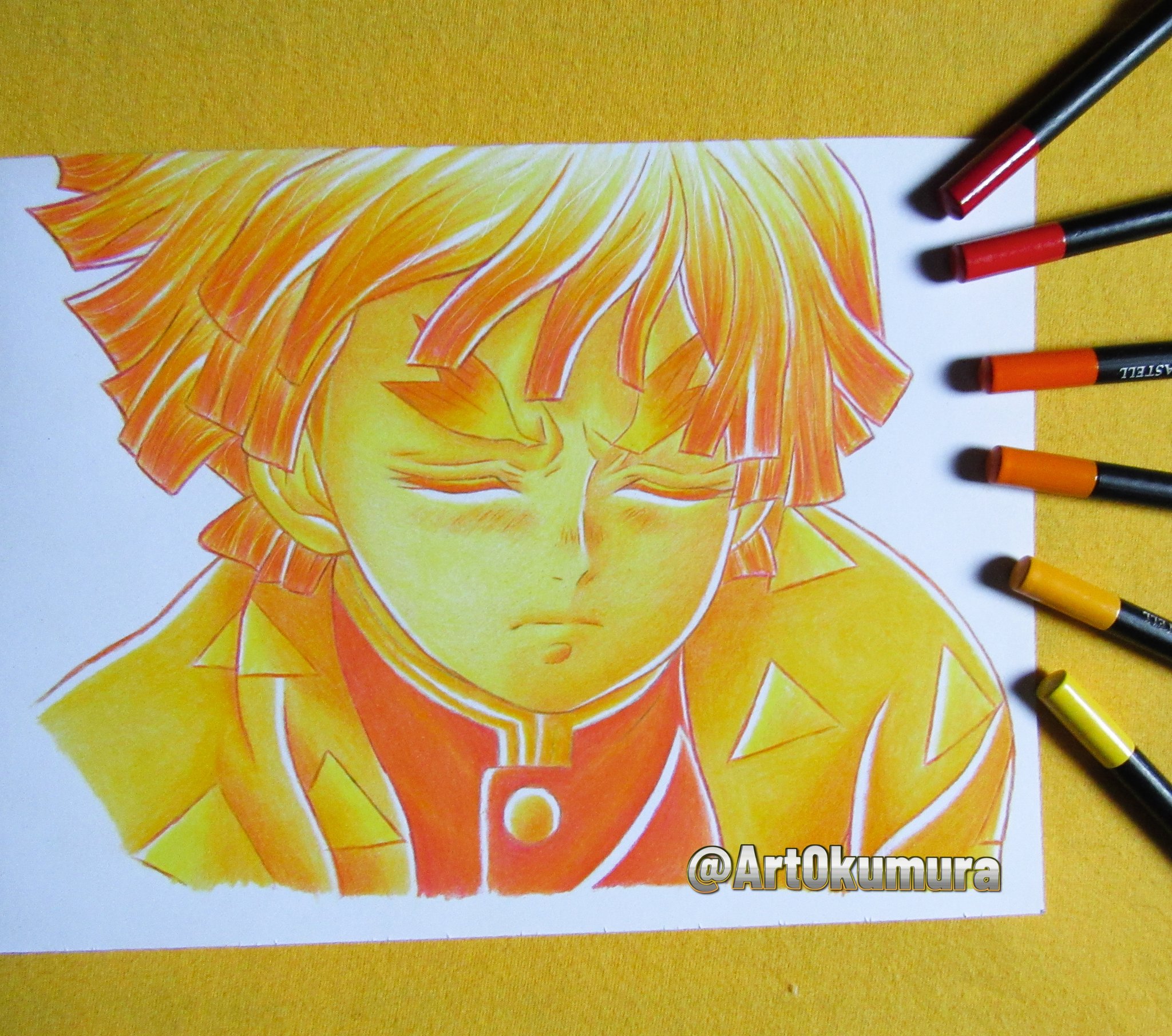 Art0kumura on X: ✍🏻😎Desenho de hj 🙈⚡🤗Zenitsu Agatsuma - Kimetsu no  Yaiba ▫️ #demonslayer #zenitsu #drawing #animeart #pencil #myart  #kimetsunoyaiba #demonslayerfanarts #zenitsuagatsuma   / X