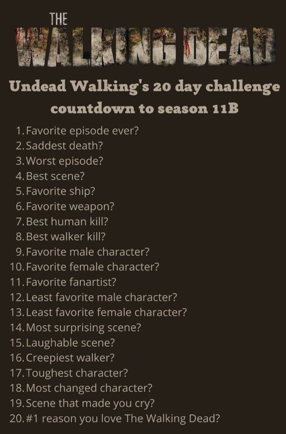 NegansMiz's tweet photo. Hmyeah, why not. If AMC doesn't promote the final season, we can kill time at least. This might turn out a little controversial tho. Have mercy ๐ฌโค๏ธโฎ๏ธ #TheWalkingDead https://t.co/FqdE6V9NME