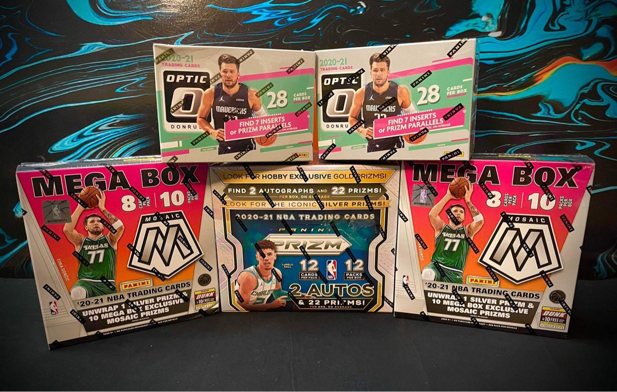 CardHubLLC's tweet photo. 🚨CARDHUB BREAK ALERT🚨 

Join our NBA break today consisting of FIVE boxes. Join our Facebook group from the link below to enter in! 

#CardHub

https://t.co/SLLYn5yhkE https://t.co/EJGatn4SCa