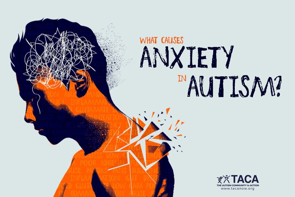 ￼#Anxiety is very common in #autism.
A meta-analysis ( link.springer.com/article/10.100… ) showed that almost 40% of kids have at least one comorbid anxiety disorder. This article will discuss symptoms, strategies, medical &amp; non-medical reasons for it. 
￼tacanow.org/family-resourc…