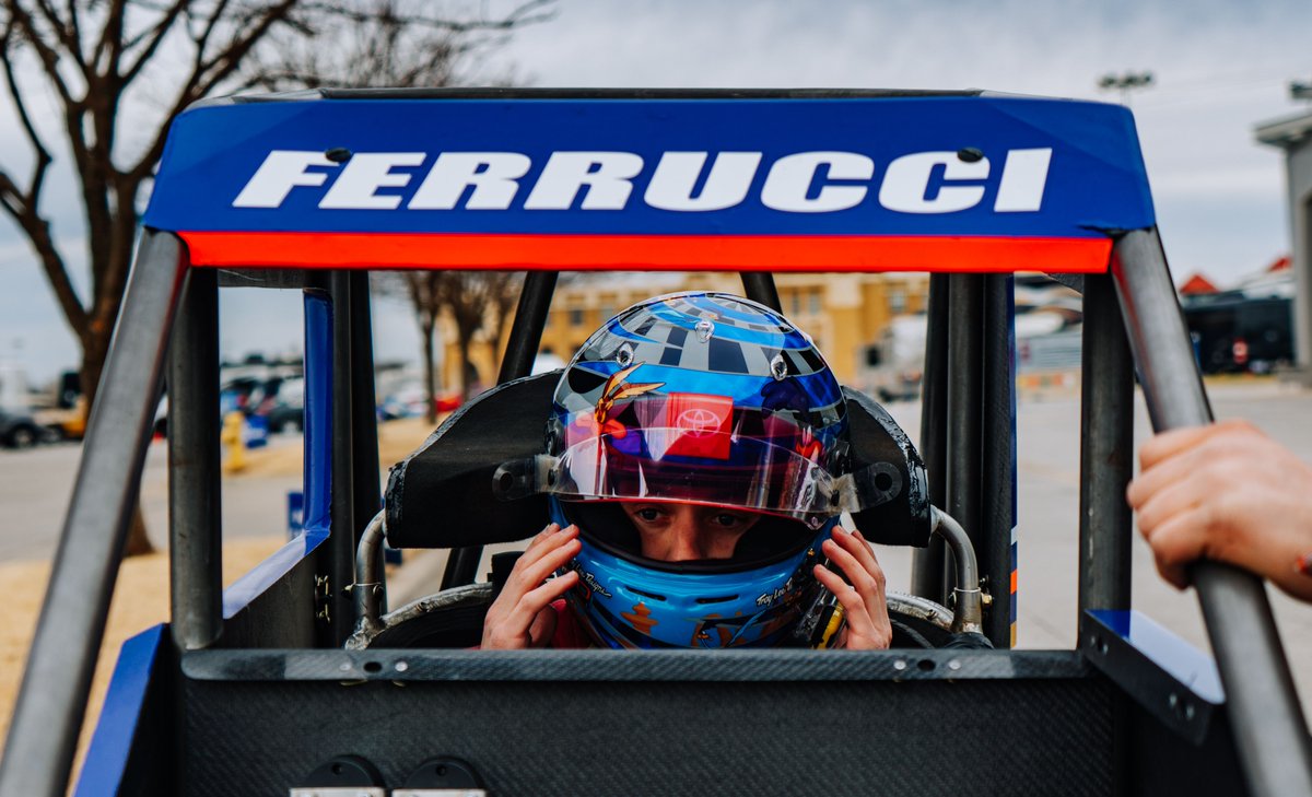 SantinoFerrucci's tweet photo. A couple more photos from Chili Bowl weekend. Always love meeting people and can't wait to be back!
#webco #toyotaracing #araiamericas #troyleedesigns #impactracing #chilibowl #racing https://t.co/VwLHzvK1Q7
