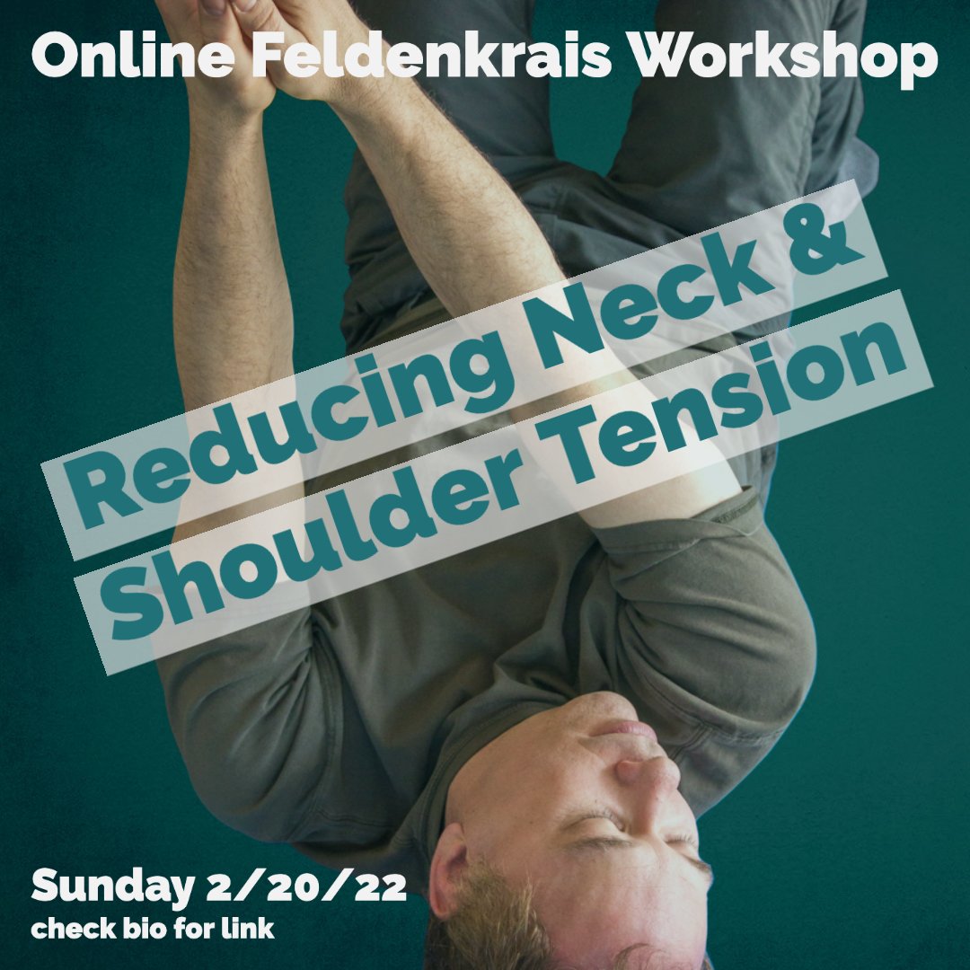 MovementOne2's tweet image. Announcing an online #Feldenkrais workshop using gently, easy-to-learn movements to bring greater awareness &amp;amp; efficiency to your movements - designed to reduce tension &amp;amp; discomfort. 

2/20/22 @ 12:30 (EST)

mariahamburger.com/class%2Fevents…