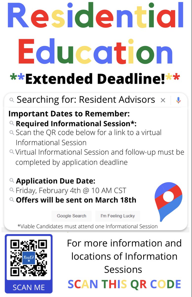 DePaulResEd's tweet image. Apply today! Deadline extended! 

linktr.ee/ResidentialEdu…