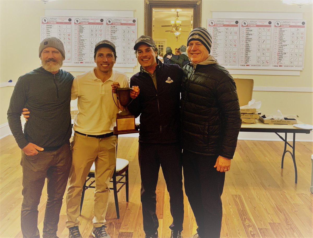 NextLinksGolf's tweet photo. A big shout out to Linksoul and especially Hank Ashworth &amp; Team for some amazing hospitality in Orlando during an already eventful couple of days leading up to tomorrow’s PGA Merchandise Show.

Picture: John and Hank Ashworth bookend the inaugural winners https://t.co/ObIVuayfmU