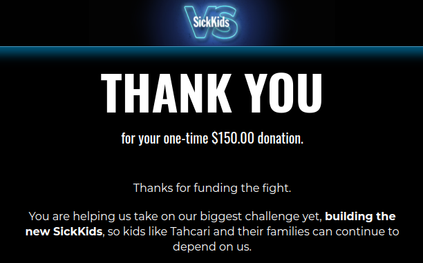 FFgivesback's tweet photo. This is my second year putting on the #CanadaCupFF &amp; there's one cause that stands out as a popular choice.  I wanted to donate $150 to @sickkids to recognize that this charity is near and dear to many of us and celebrate everyone that has played. (4/5) https://t.co/7PVqe2wqgg