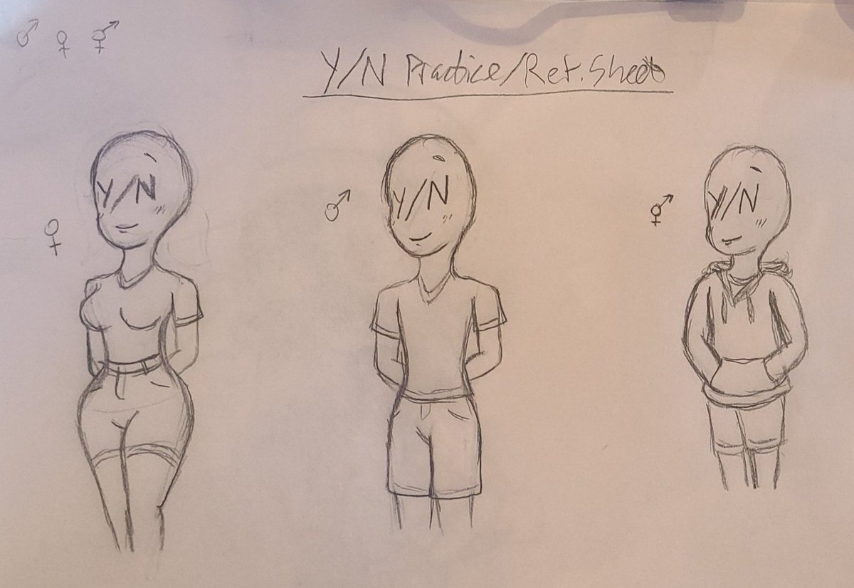 Y/N concepts I started working on, but I wouldn't mind suggestions