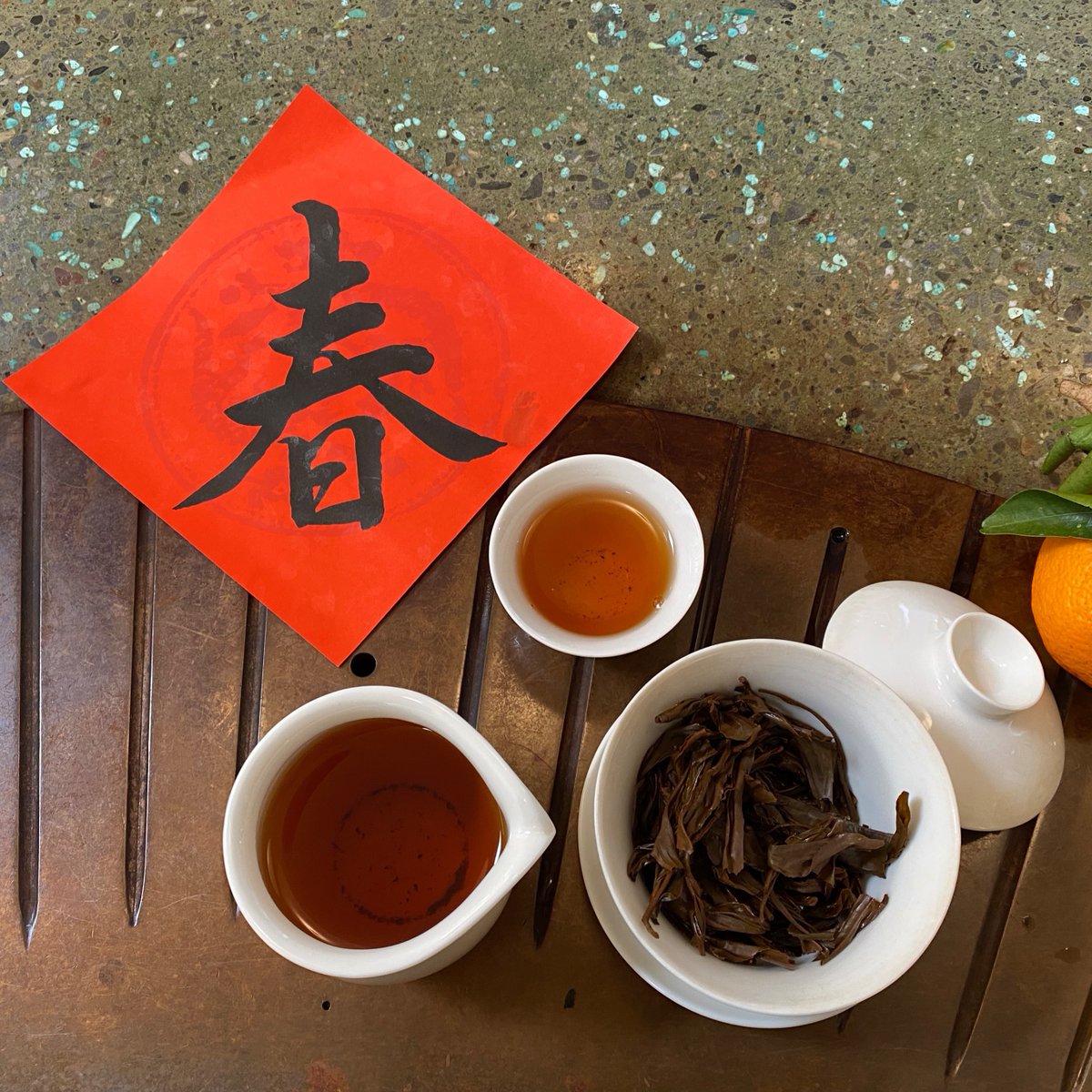 Teance's tweet photo. Try Teance's Ruby 18 (紅玉18) red tea as red is for good luck and wealth.
#Ruby18 @#TeanceFineTeas #TeaForAll #ChineseNewYear https://t.co/ST41QBEqK5