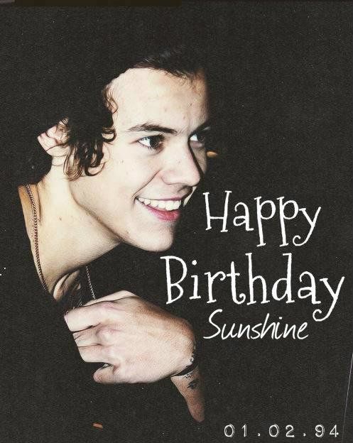 Happy 28th Birthday Harry Styles     