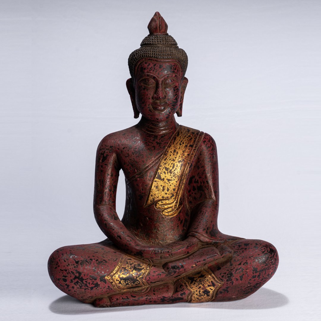 HDAsianart's tweet photo. Antique Khmer Style Wood Seated Buddha Statue Dhyana Meditation Mudra

Measures (Height) 43cm/17"

The Buddha has a peaceful countenance with downcast introspective eyes and a firm brow.

https://t.co/DsosuUqNzH

#Innerpeace #SpiritualAwakening #YogaLife #Meditation #luxury https://t.co/sf2DsVLm78