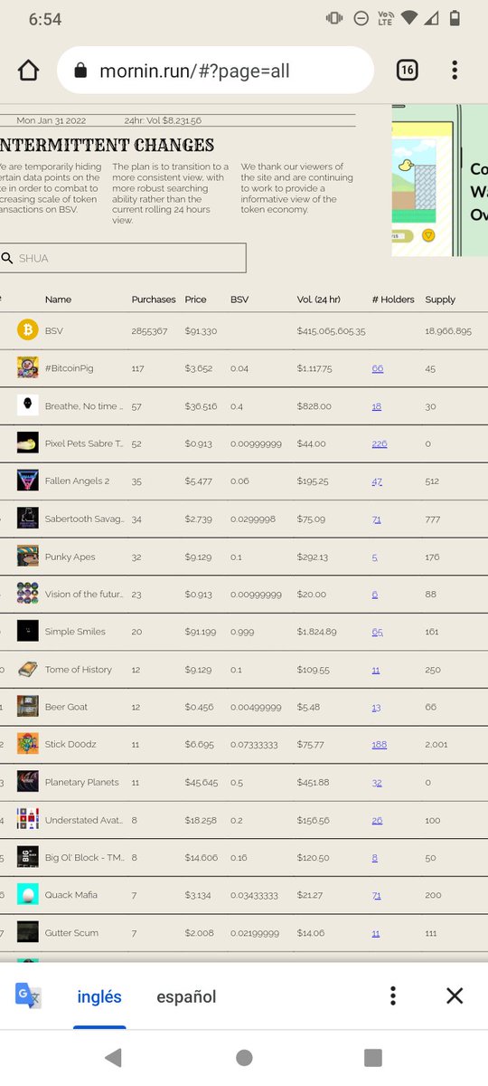 BitcoinPigSV's tweet photo. 🚨 EXTRA 🚨 EXTRA 🚨💥
🐷To The Moon 🚀🌕
#BitcoinPig Has Moved Approx 10 #BSV Volume in the Last 2 Hours...
Link 🐷👇 https://t.co/sCRIkf0L8a
Having as the highest sale so far The Pig that won the Squid Game in 2.18 #BitcoinSV
#NFT @kurtwuckertjr
@cryptofanof @fernburn74 https://t.co/TOr30JPsbh