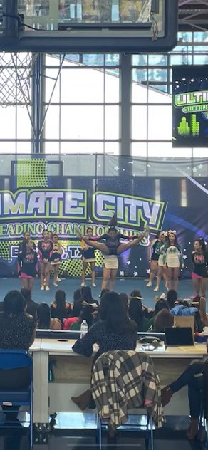 MontwoodHSCheer's tweet photo. Huge congratulations to Kassandra for competing in the individuals division and winning 1st place! She also brought home another win with best overall jumps 😁We’re so proud of you Kassandra <3  🏆 https://t.co/thtgukusGg