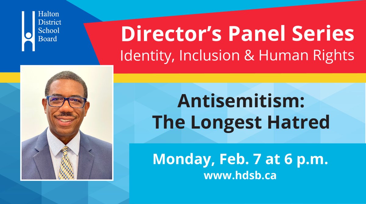 HaltonDSB's tweet photo. NEWS RELEASE: ​#HDSB hosts Director’s Panel Series on Identity, Inclusion &amp; Human Rights: https://t.co/XG0diOYcaL https://t.co/qEPVSyjBIz