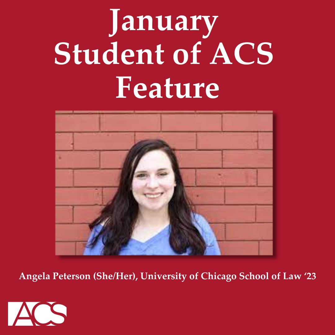 ACSstudents's tweet photo. Have you been keeping up with our #StudentsOfACS features for this month? If not - catch up and learn more about our incredible student chapter leaders! https://t.co/AeG75r3xDJ https://t.co/m3SRd9fAoj