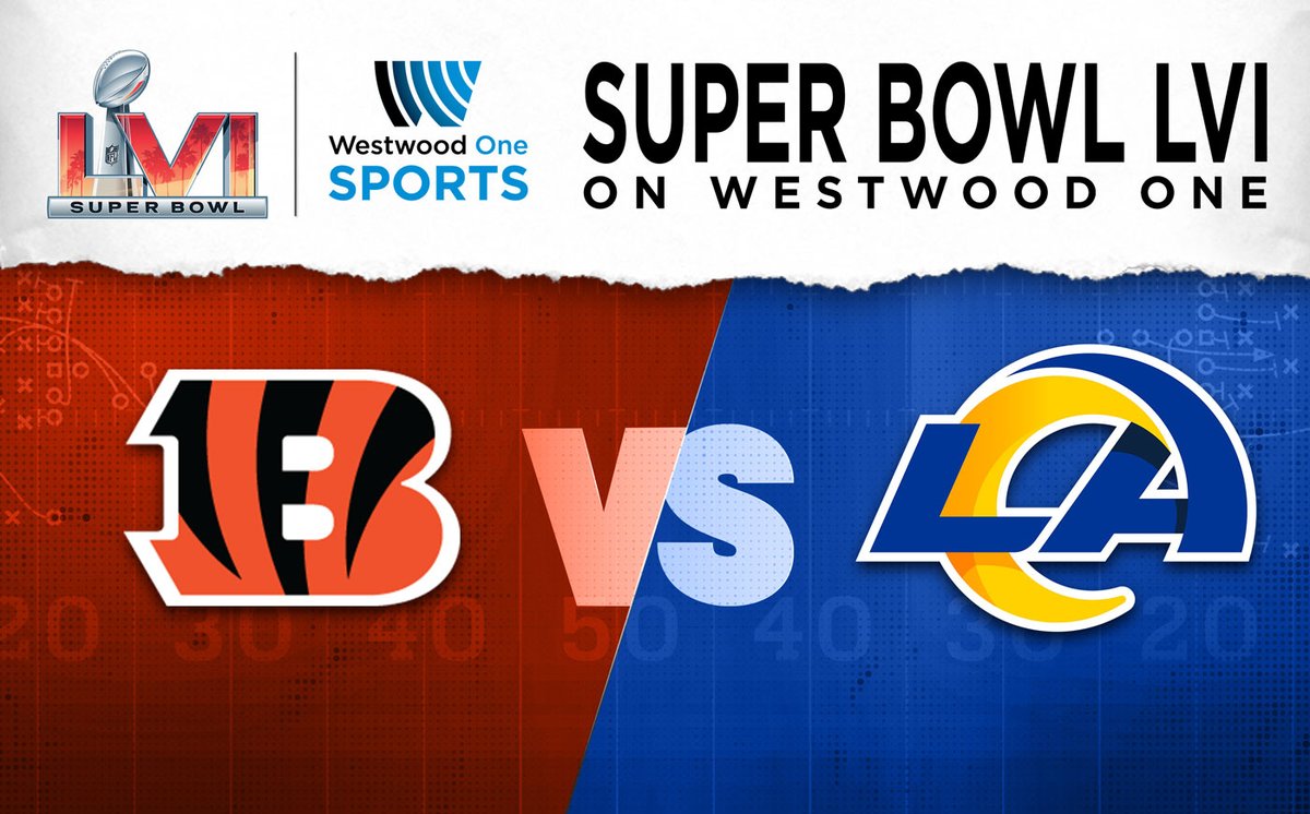 westwood1sports's tweet image. Our #SBLVI Crew:

Booth: Kevin Harlan &amp;amp; @kurt13warner 
Rules analyst: @GeneSteratore 
Sidelines: @LauraOkmin &amp;amp; @golic 
Pre/half/post:@ScottWipeOut &amp;amp; @WillieMcGinest 

Coverage begins at 2p ET on #SuperBowl Sunday!