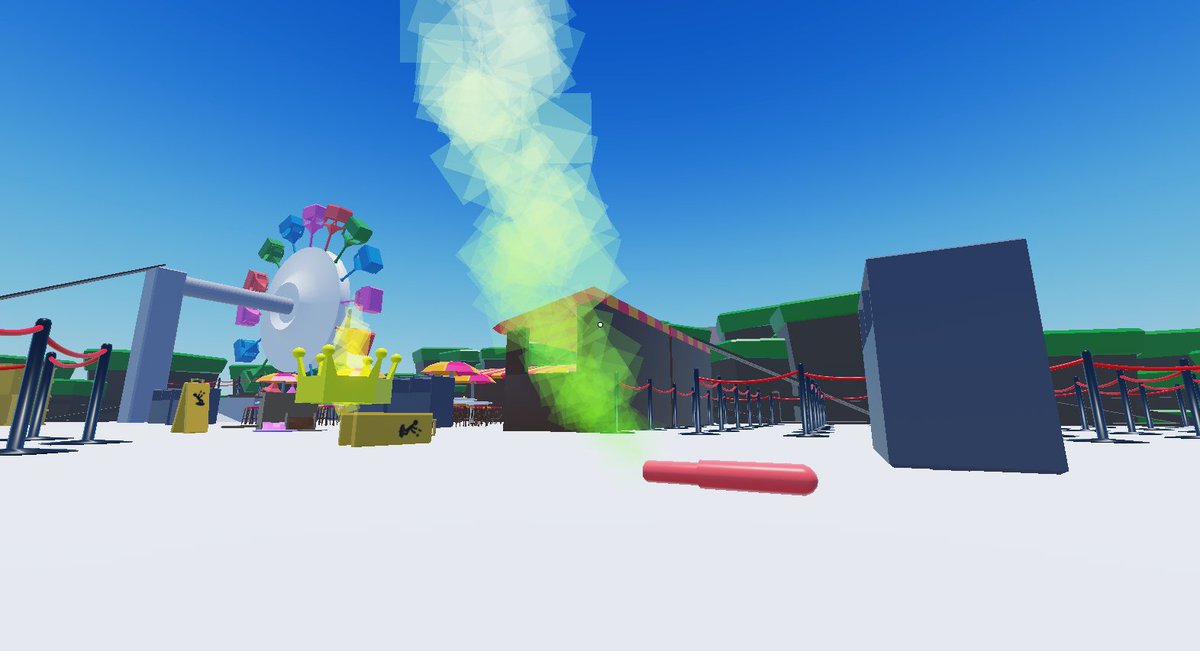 MaximussDev's tweet photo. Is that...is that a flare?  This just cannot be good...

#RobloxDev #Roblox #SplatterRBX https://t.co/HkiQHuANnn