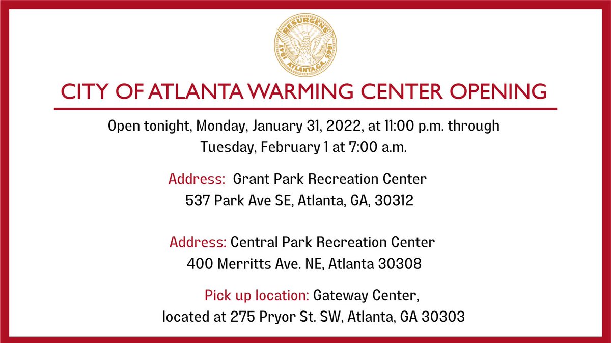 CityofAtlanta's tweet photo. https://t.co/taTgq98BCD