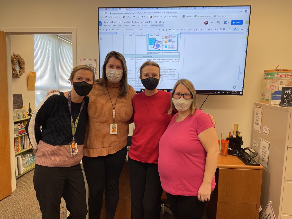 This TEAM is dedicated, passionate, and authentic. We examine the current reality while holding the vision of what we can be in our heads. This team drives action. This team is our Schools That Lead team—ever chasing growth and the better with improvement science. #strategy