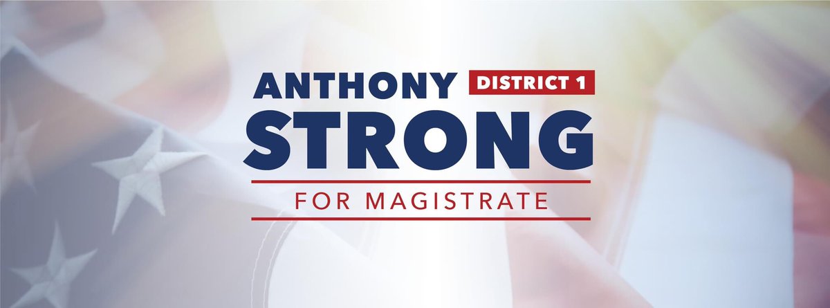 I am a candidate in November General Election in Pendleton Co. Check @AnthonyStrong4Magistrate to find me on Facebook. Please like/share page