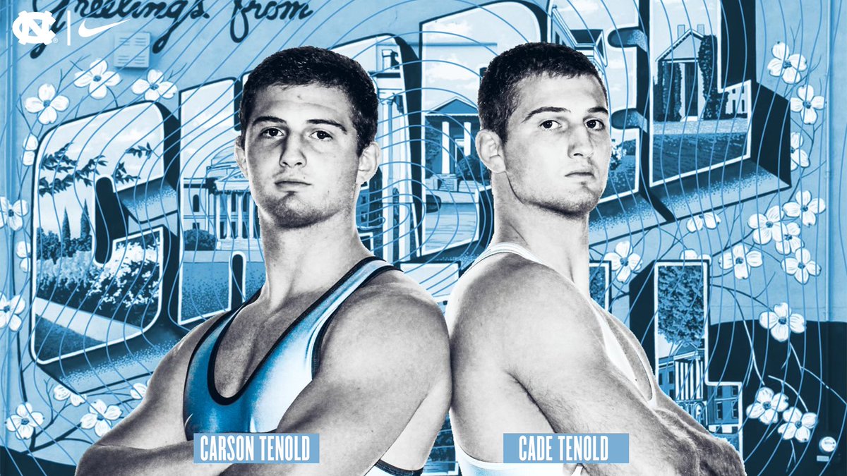 UNCWrestling's tweet photo. From small-town Iowa ➡️ Chapel Hill, N.C.

Everybody welcome Cade and Carson Tenold to the Tar Heel Wrestling family!

🔗 https://t.co/Ez01iXcLYC

#GoHeels | #TogetherWeWin https://t.co/fQ2T6H1ZQf
