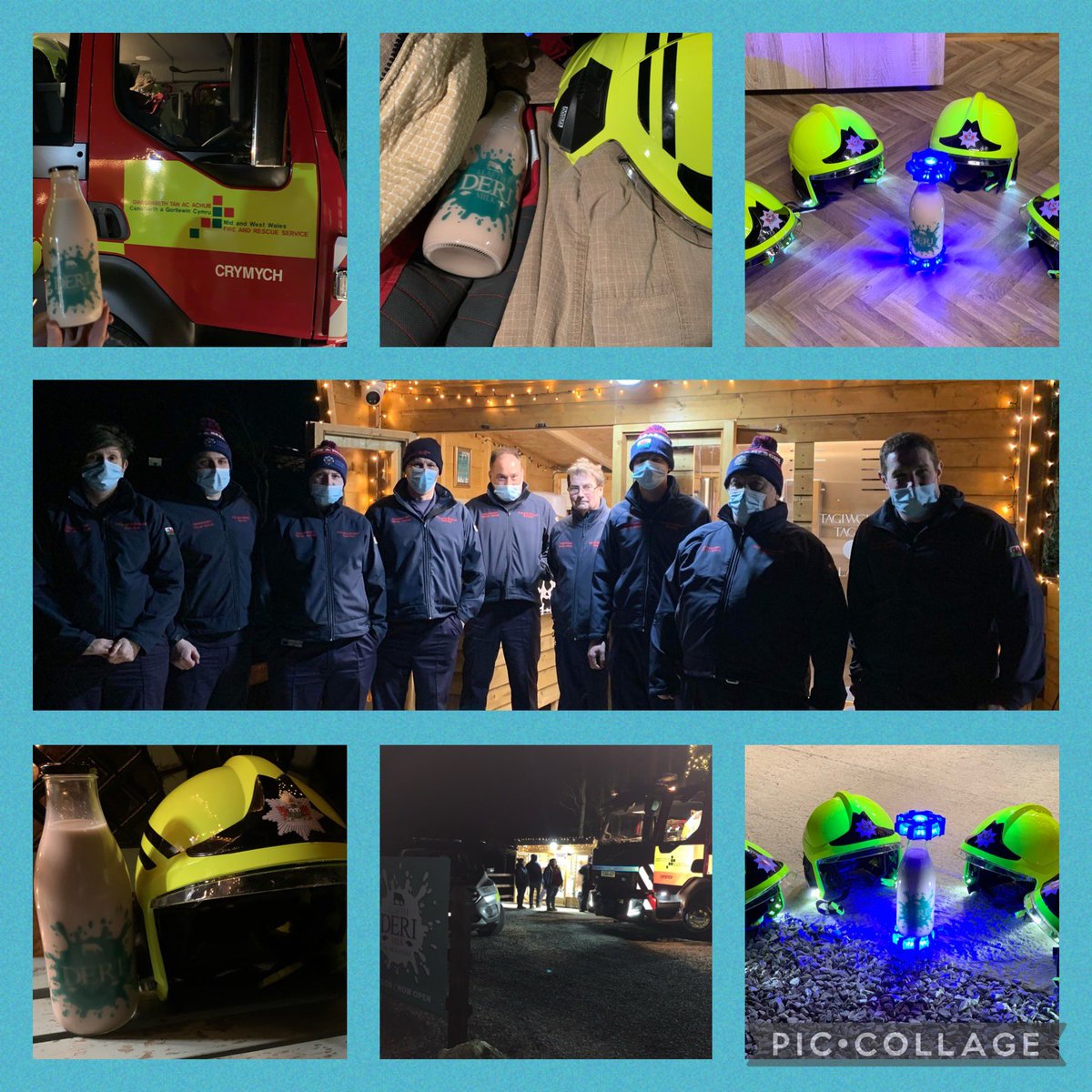 Dymuniadau gorau I Llaeth Deri 🚒<a href="/38Crymych/">Brigad Dan Crymych</a> All the best to Deri Milk