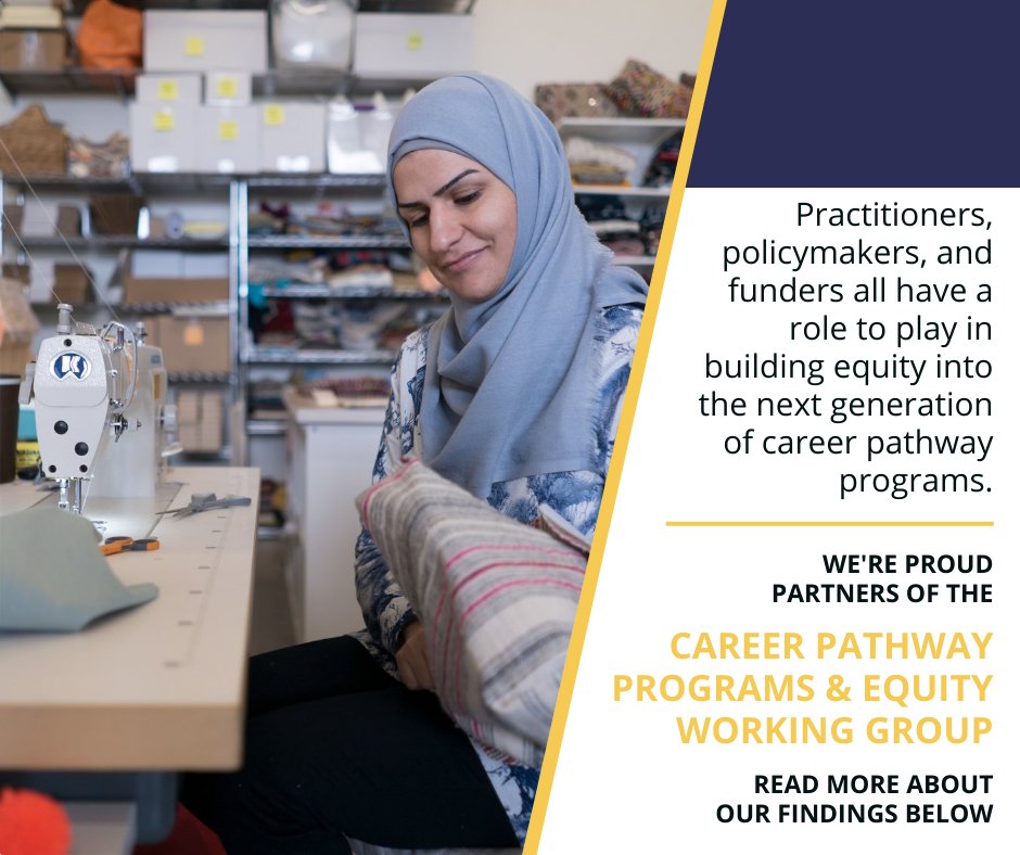 RESCUEorg's tweet photo. Together, IRC and our 11 national partners were able to develop a set of federal, state, and local policy recommendations that are critical to improving equity in American career pathway programs. Learn more: https://t.co/0hImbcxjII https://t.co/v7JoqtWM0f