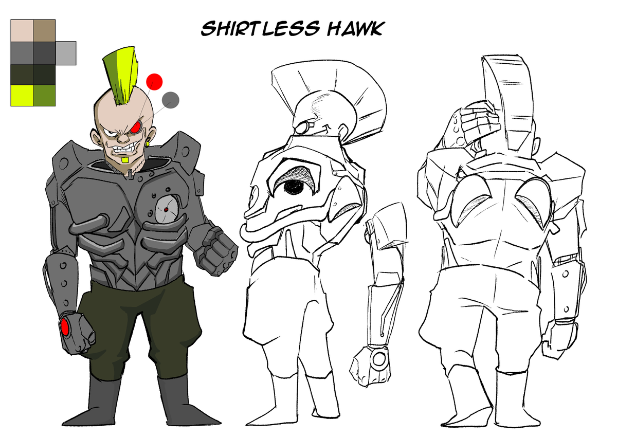 StudioYGkrow's tweet photo. The official design sheets from #KZero! These were used as guides for the talented artists behind the scenes to bring Kythera Zero to life! #design #characterdesign #KytheraZero #StudioYGK https://t.co/awRxzSpDTv