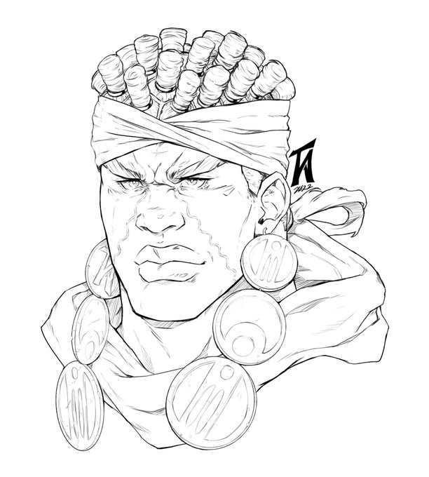 My boy Avdol. They did this man so dirty 😭 